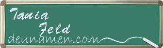 Tania Feld Visitenkarte